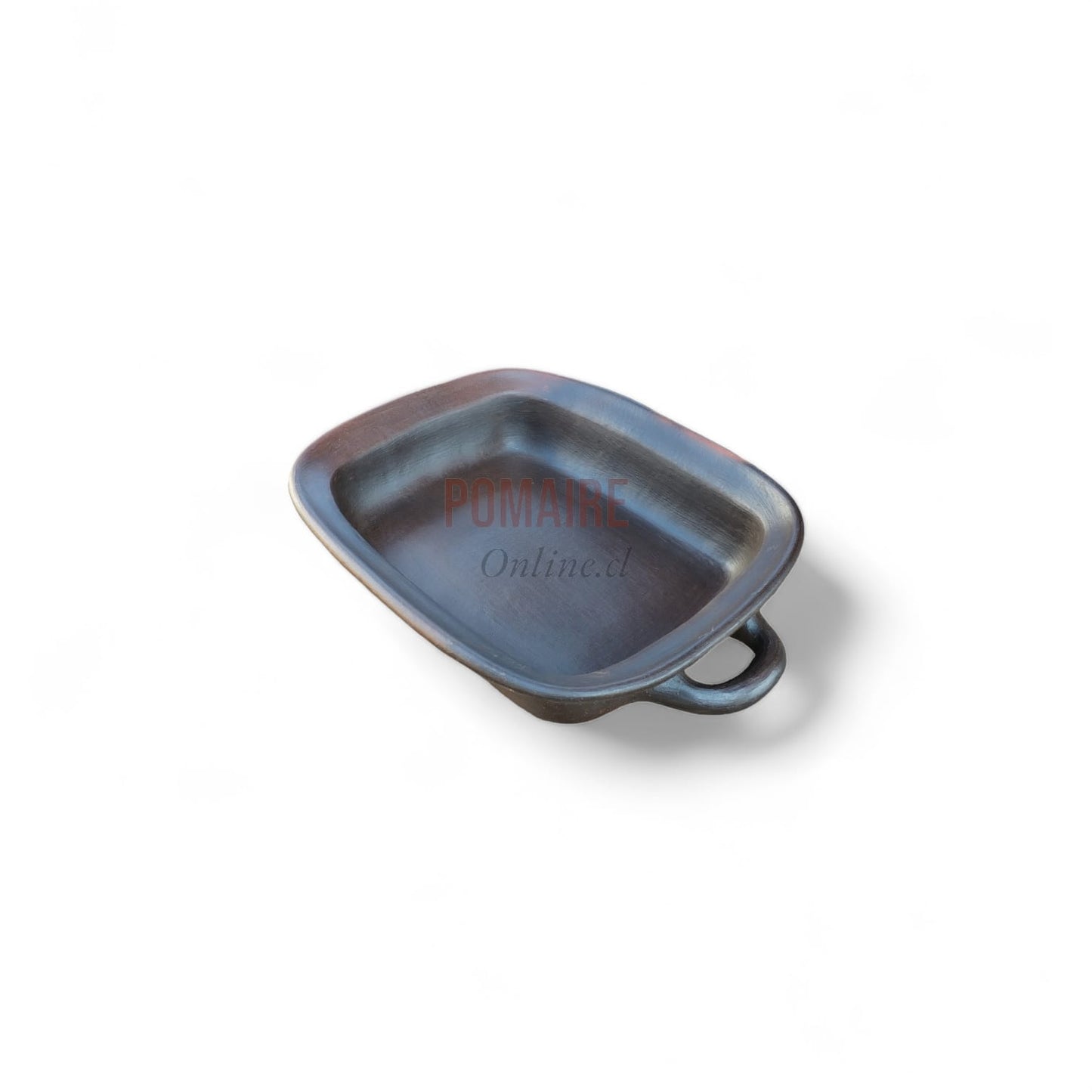 Fuente Asadera de Greda Rectangular con Tapa.