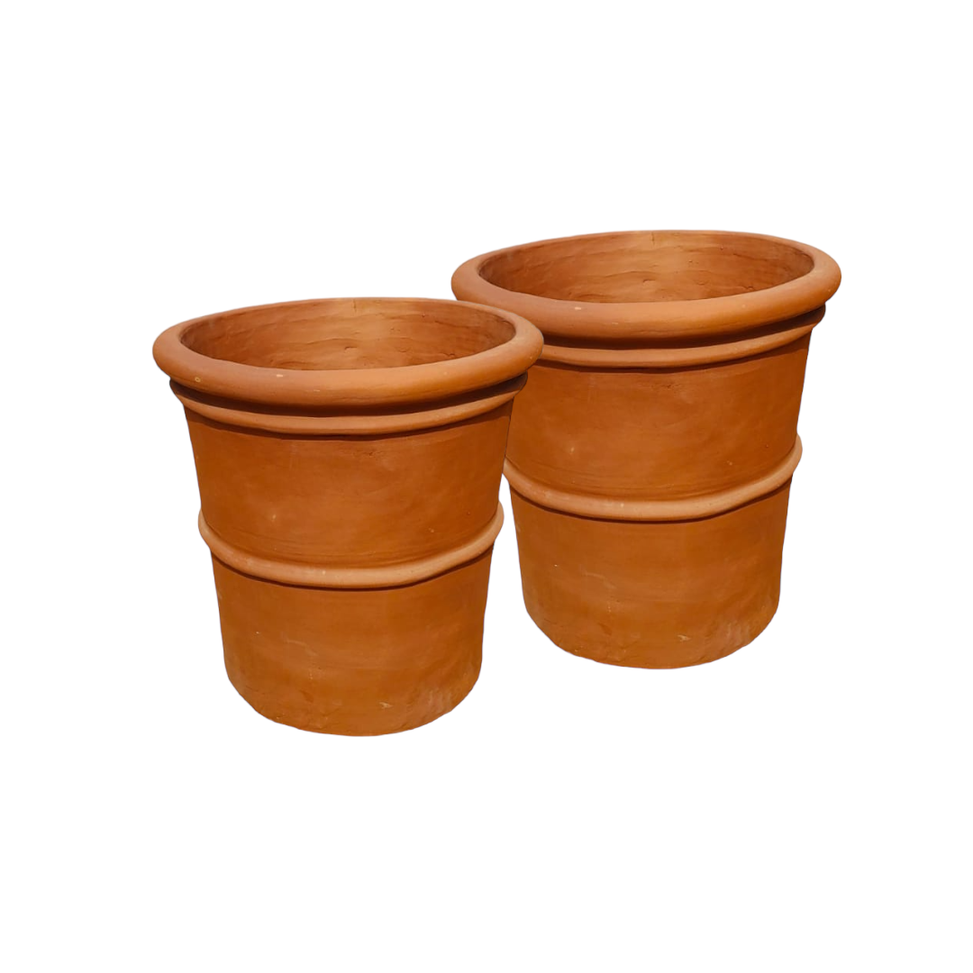 Maceteros De Greda 60x60 de Gran Tamaño.