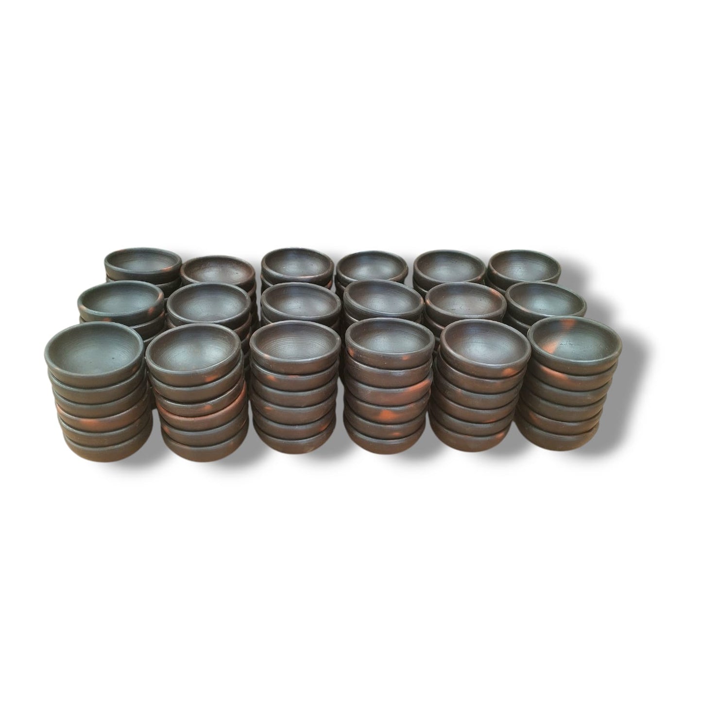 Pocillo de Greda para Pebre o Salsas. Pack 100 Unidades.