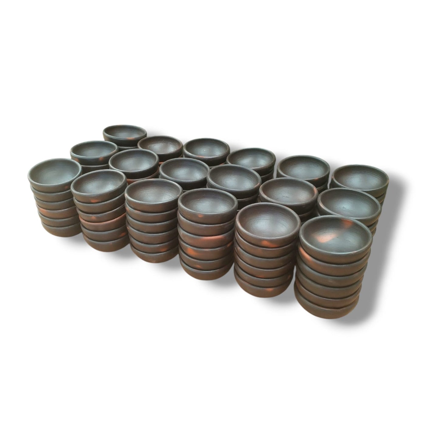 Pocillo de Greda para Pebre o Salsas. Pack 100 Unidades.