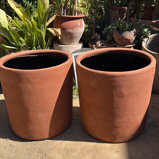 Maceteros De Greda 60x60 Recto de Gran Tamaño. "Pack 2 Unidades"