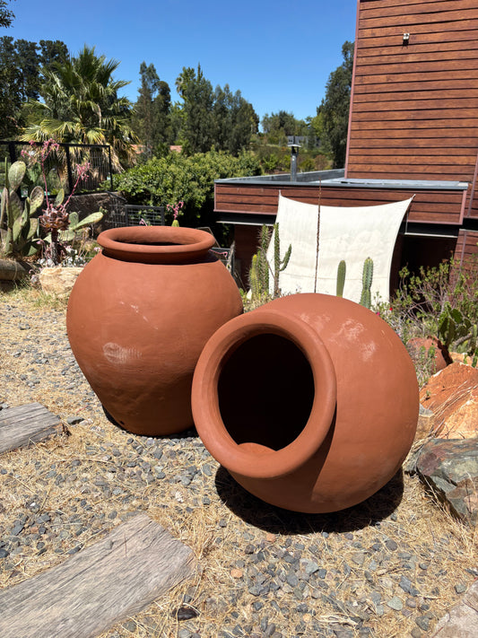 Tinaja de Greda "Pack 2 Unidades" 60x60 centímetros