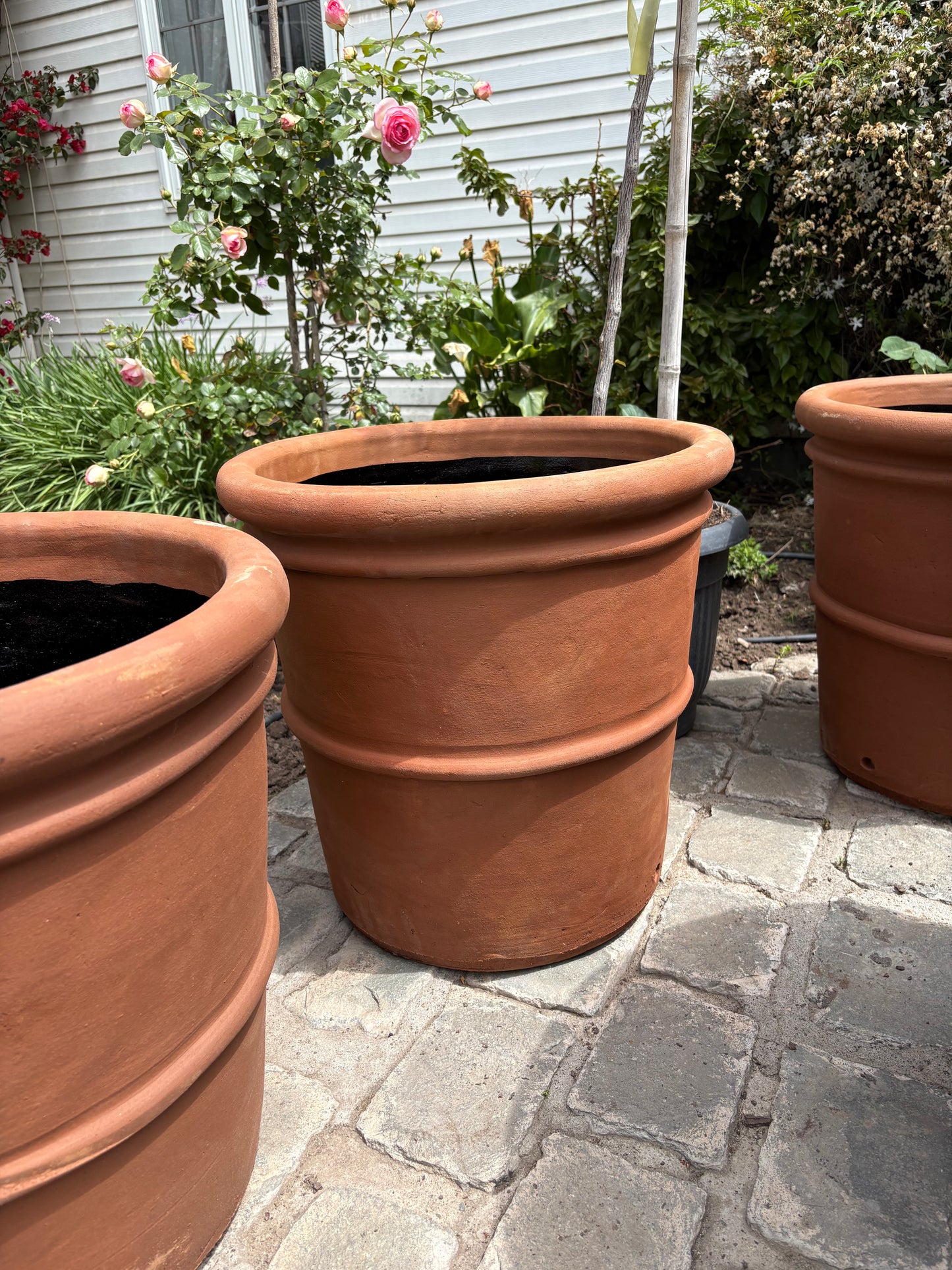 Maceteros De Greda 60x60 de Gran Tamaño. "Pack 2 Unidades"