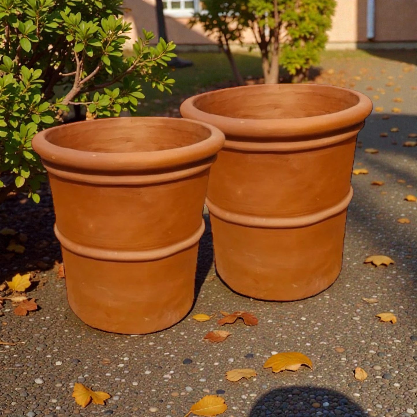 Maceteros De Greda 60x60 de Gran Tamaño. "Pack 2 Unidades"