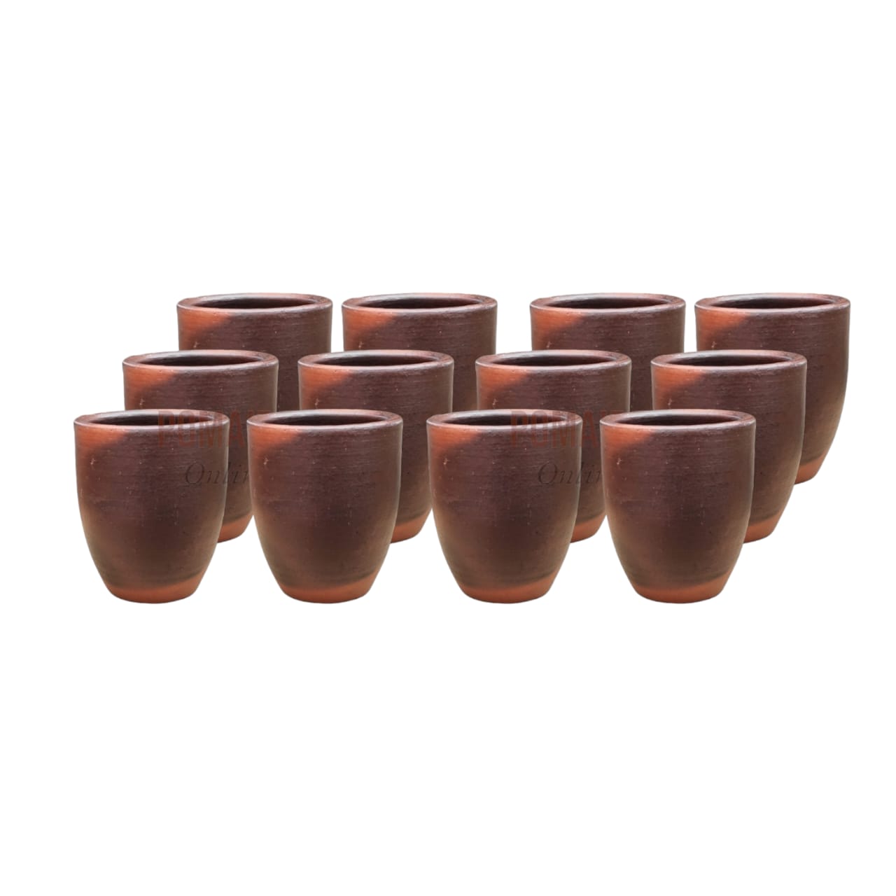 Vasos de greda pomaire